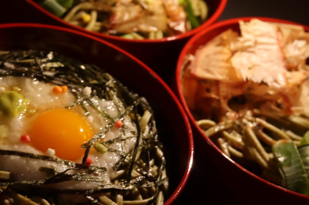 茶そばランチ